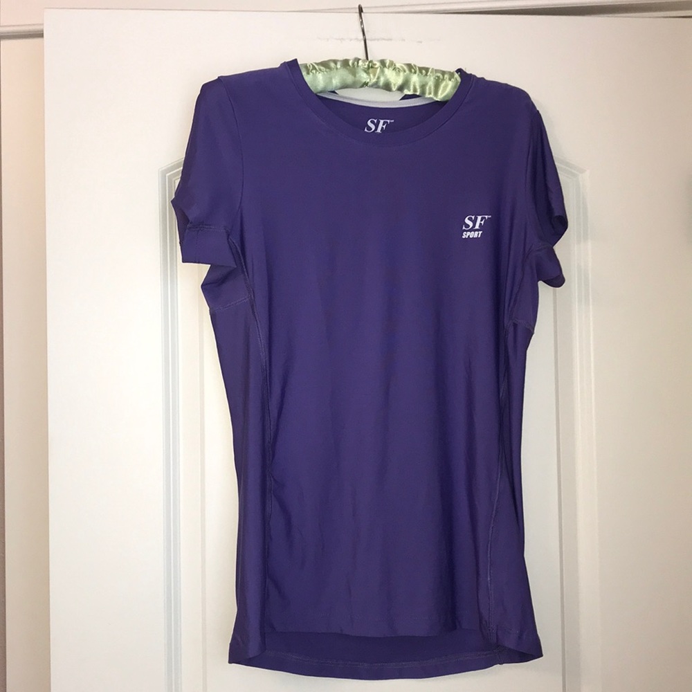 Active Purple workout shirt